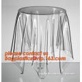 0.23mm Multi Sizes Customization Made Soft Glass Transparent Waterproof Oilproof PVC Tablecloths Table Cover